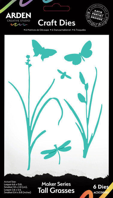 Katie Pertiet: Maker Series Die Set,  Tall Grasses
