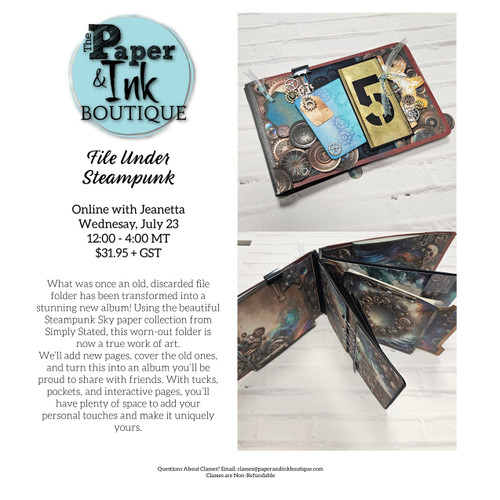 Jeanetta H: July 23, Online, File Under Steampunk