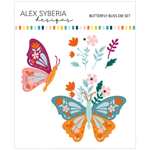 Alex Syberia Designs: Die Set, Butterfly Bliss