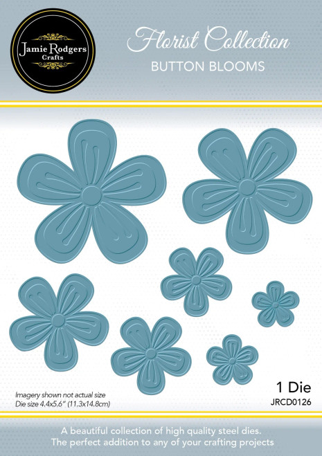 Jamie Rodgers Crafts: Button Blooms Die Set