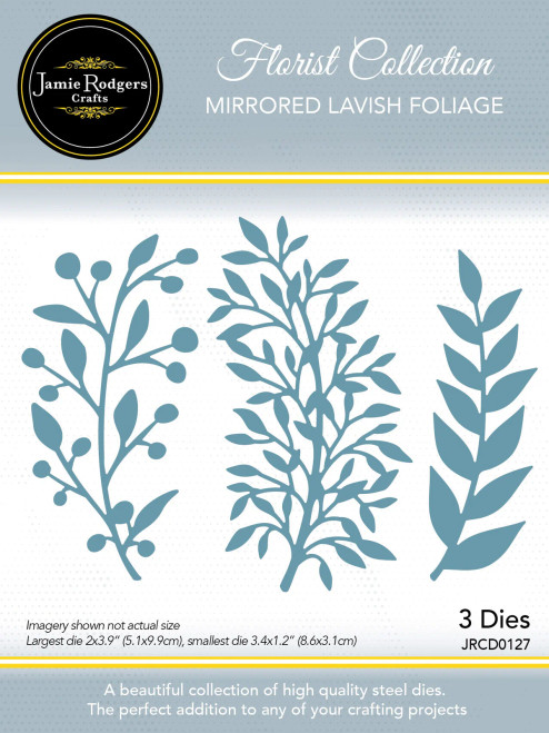 Jamie Rodgers Crafts: Mirrored Lavish Foliage Die Set