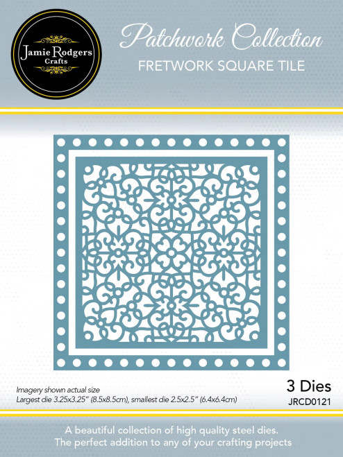 Jamie Rodgers Crafts: Fretwork Square Tile Die Set