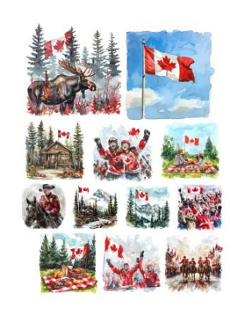 Simply Stated Design: True North Scenes Ephemera