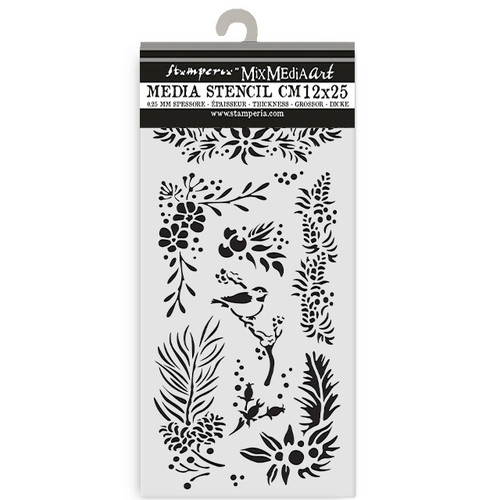 Stamperia: Thick Stencil, The Owl's House - Branches