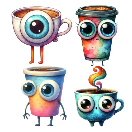 Simply Stated Design: Coffee XL Ephemera Pack
