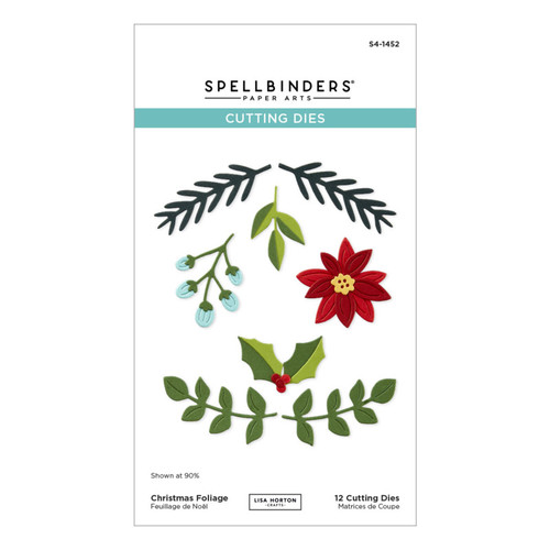 Spellbinders: Die, All About Christmas - Christmas Foliage