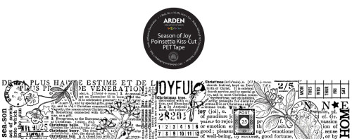 Arden Creative Studio: Continuous PET Tape - Season of Joy Journal Arden Creative Studio: Continuous PET Tape - Season of Joy Journal