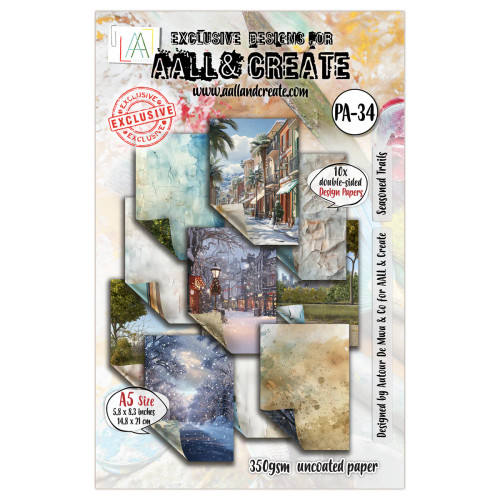 AALL and Create: A5 Design Paper - Seasoned Trails AALL and Create: A5 Design Paper - Seasoned Trails