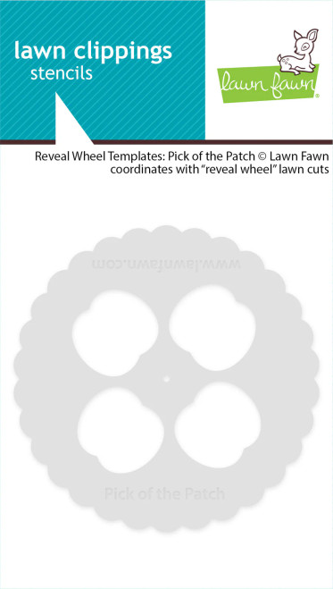 Lawn Fawn: Stencil, Reveal Wheel Templates: Pick of the Patch Lawn Fawn: Stencil, Reveal Wheel Templates: Pick of the Patch