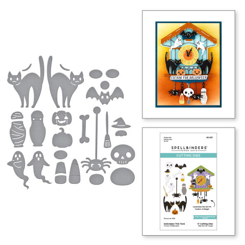 Spellbinders: Die, Cuckoo Cottage - Halloween Tick Tock Spellbinders: Die, Cuckoo Cottage - Halloween Tick Tock