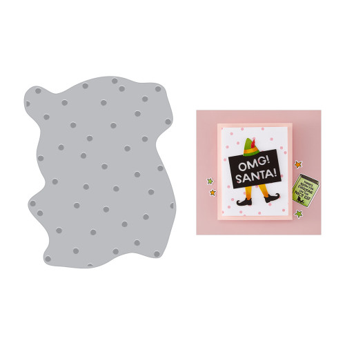 Hero Arts: Betterpress & Foil Plate, Celebration from the Yule Fuel Collection