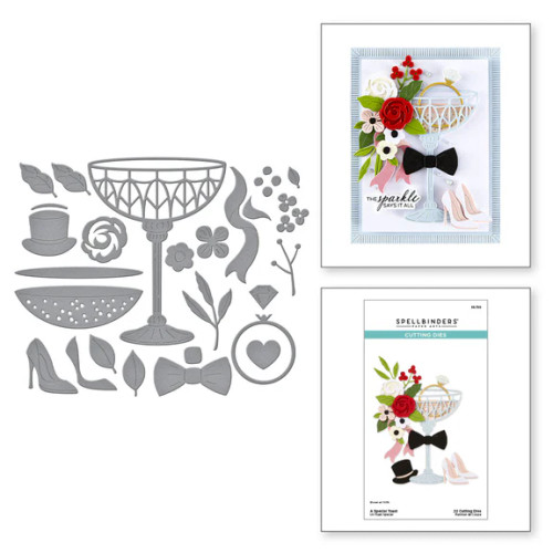 Spellbinders: A Special Toast Etched Dies from the Happier Hour Collection