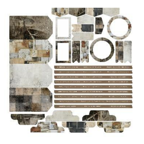 Simply Stated Design: Urban Grunge Essentials Ephemera