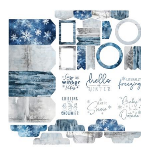 Simply Stated Design: Forever Frost Essentials Ephemera
