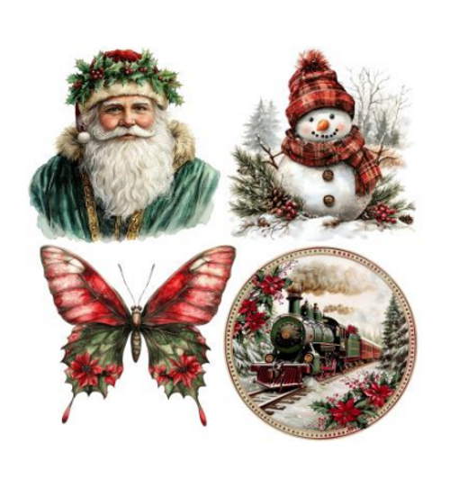 Simply Stated Design: Victorian Christmas XL Ephemera