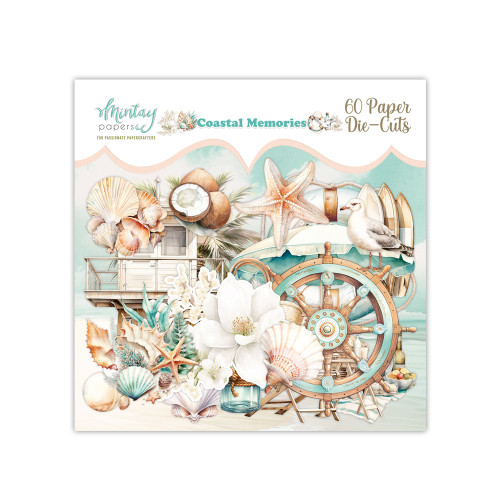 Mintay: Paper Die Cuts, Coastal Memories (60pc)