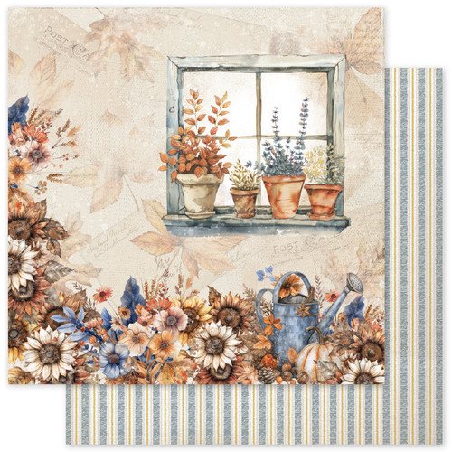 Paper Rose: 12x12 Patterned Paper, Golden Days "B"