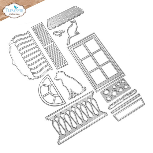 Elizabeth Craft Designs: Die Set, Through The Window