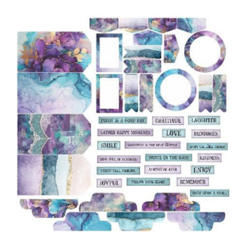 Simply Stated: Essentials Ephemera, Amethyst Garden