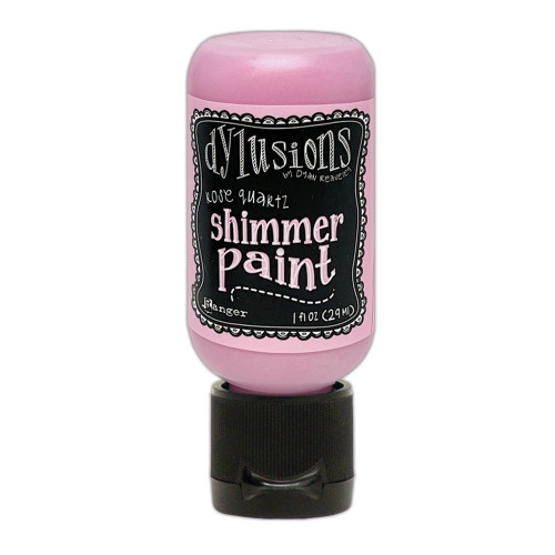 Dyan Reaveley: Dylusions Shimmer Paint, Rose Quartz