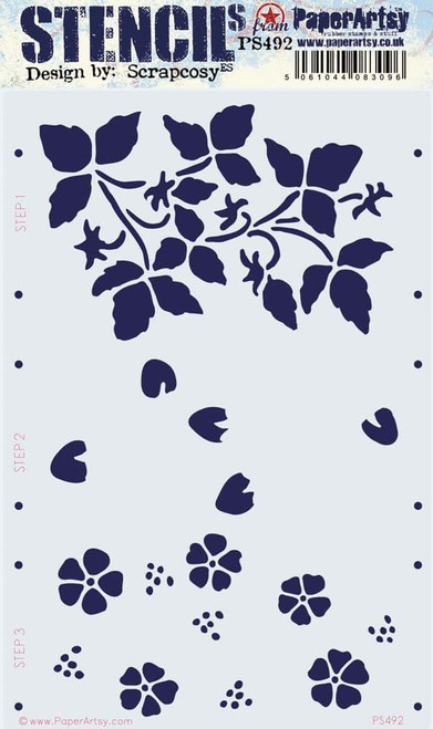 Paper Artsy: Stencil 492 Large {Scrapcosy}