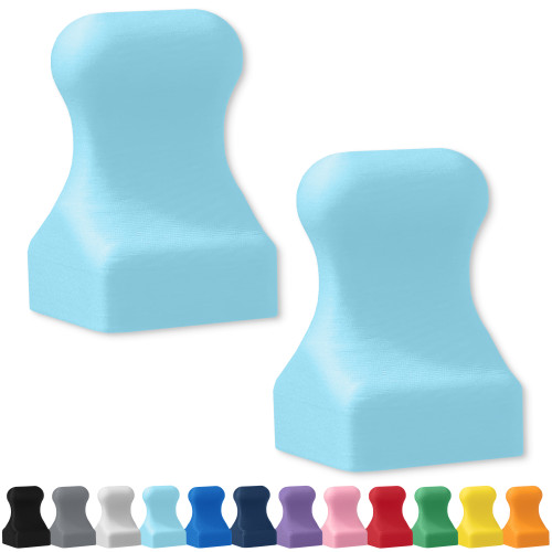 Glassboard Studio: Mini Pawn Magnet - Seaside Teal (1pc)