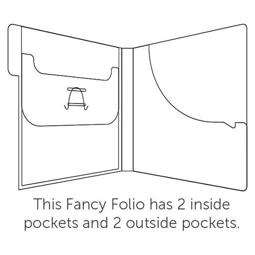 The Organized Option 6x6 Fancy Folio - 3pk