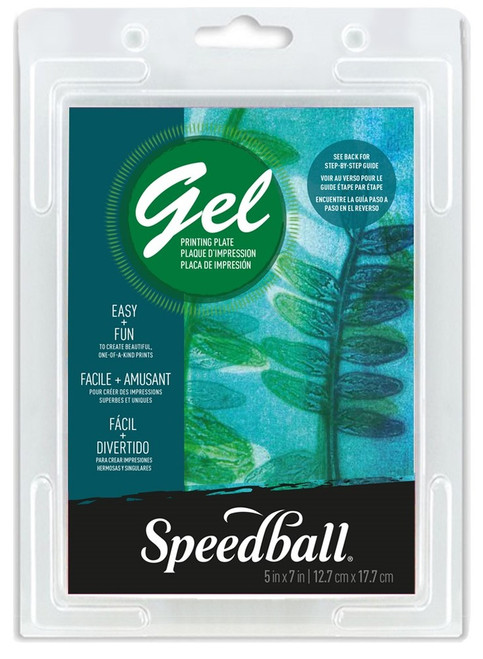 Speedball: Gel Printing Plate, 5" x 7"