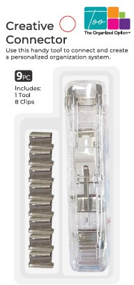 The Organized Option Creative Connector Clamp & Label Tool with Clamps
