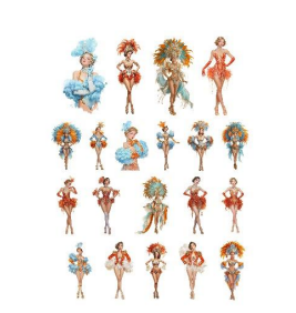 Simply Stated: The Life Of A Showgirl Character Ephemera