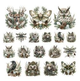 Simply Stated: Mystic Forest Creatures Ephemera