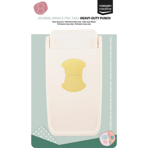 Vaessen Creative: Heavy Duty Punch Whale-Tail Tab