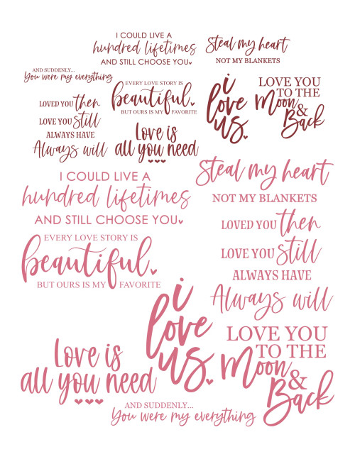 Simply Stated: Sentiment Ephemera, Love Shack