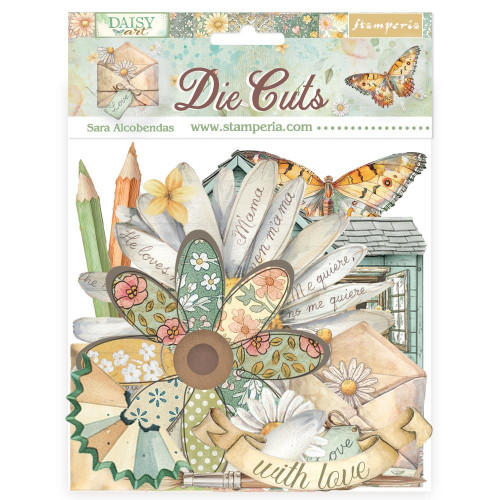 Stamperia: Die Cuts Assorted - Daisy Art