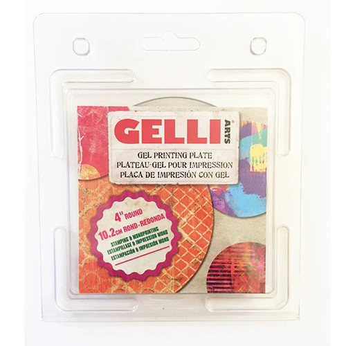 Gelli Arts: Gel Printing Plate 4" Round