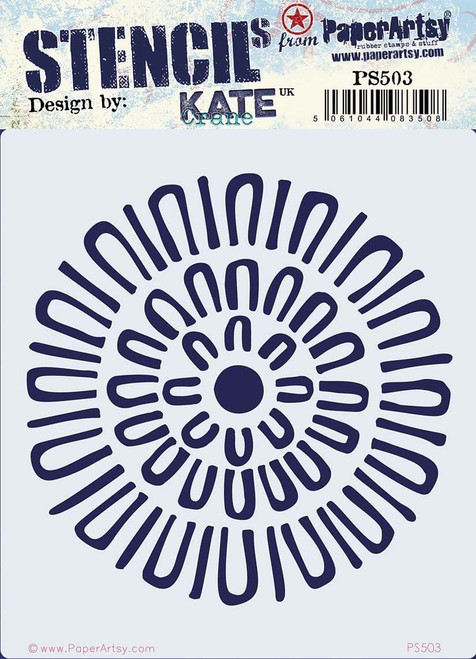 PaperArtsy: 6.5" x7" Stencil 503, {Kate Crane}