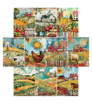 Simply Stated: Ephemera, Funny Farm - Cards