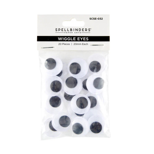 Spellbinders: Wiggle Eyes - 20 pack