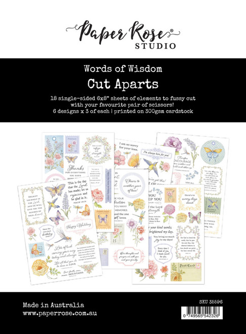 Paper Rose: Cut Aparts, Words of Wisdom