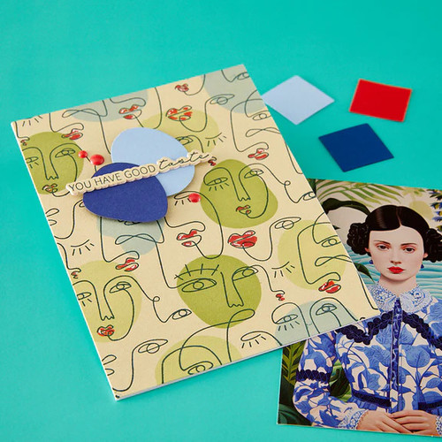 Spellbinders: Press + Foil Plate & Stencil Set, All My Senses Faces