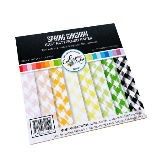 Catherine Pooler Designs: Spring Gingham Patterned Paper