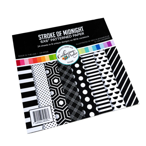 Catherine Pooler Designs: Stroke of Midnight Patterned Paper