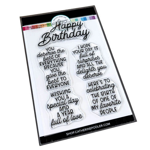 Catherine Pooler Designs: Inside Out Birthday Sentiments Stamp Set