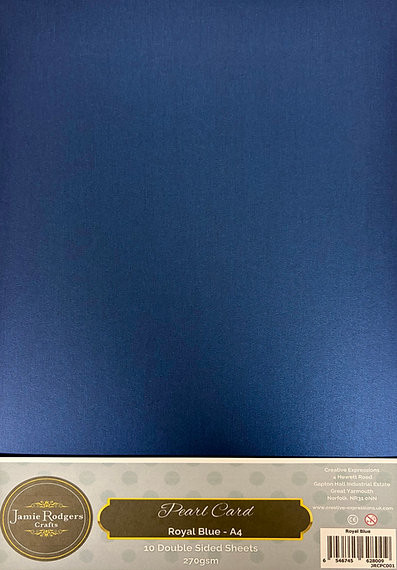 Jamie Rodgers Crafts: Pearl Double-Sided A4 – 270gsm – 10 Sheets Per Pack By Jamie Rodgers