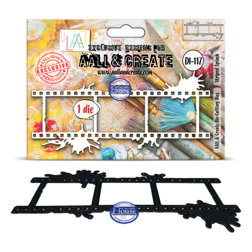 AALL & Create: Die Set #117 - Striped Splash