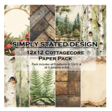 Simply Stated Designs: Cottagecore Paper Pack