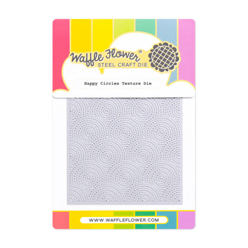 Waffle Flower: Happy Circles Texture Die