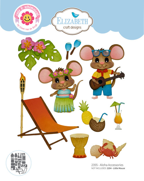 Elizabeth Craft Designs:  Die - Aloha Accessories
