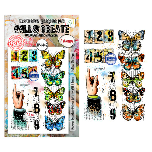 AALL and Create: A6 - Stamp Sets #1445 - Follow the Sign