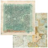 49 and Market: Travel Diaries Cardstock 12"X12" - Adventure